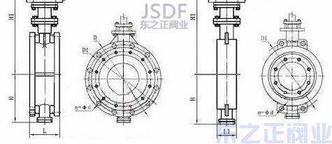 電動調(diào)節(jié)蝶閥結(jié)構(gòu)圖